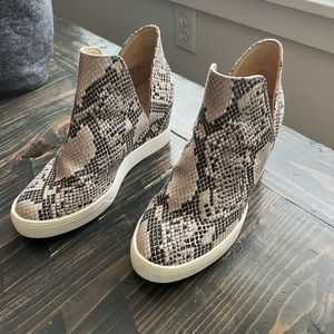 MIA snake skin booties